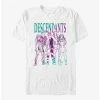 Boxlunch Disney Descendants Sketch Group T-Shirt -Boxlunch Shop unnamed file 153