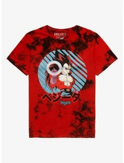 Dragon Ball GT Super Saiyan 4 Vegeta Tie-Dye T-Shirt - BoxLunch Exclusive