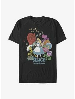 Boxlunch Disney Alice In Wonderland Flower Love T-Shirt