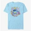 Boxlunch Disney Lilo And Stitch Spring Flowers Stitch T-Shirt