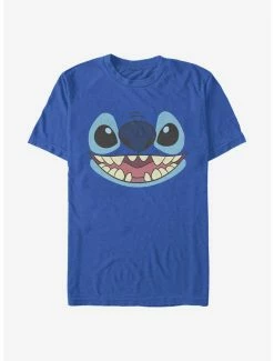 Boxlunch Disney Lilo And Stitch Face Large T-Shirt