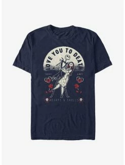 Boxlunch Disney Nightmare Before Christmas To Death T-Shirt