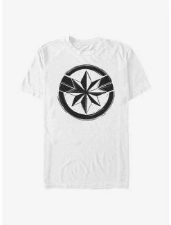 Boxlunch Marvel Captain Marvel Woodcut Marvel T-Shirt