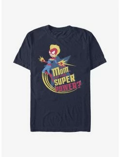 Boxlunch Marvel Captain Marvel Super Power Mom Marvel T-Shirt