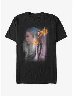 Boxlunch Marvel Captain Marvel Galaxy T-Shirt