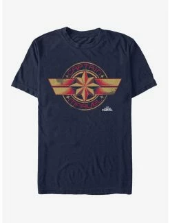 Boxlunch Marvel Captain Marvel Badge T-Shirt