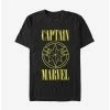 Boxlunch Marvel Captain Marvel Yellow Marvel T-Shirt