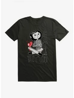 Boxlunch Coraline Cute As A Button T-Shirt