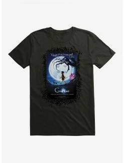 Boxlunch Coraline Moon Silhouette Poster T-Shirt