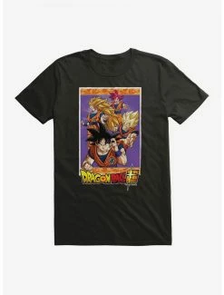 Boxlunch Dragon Ball Super Goku Transformations T-Shirt