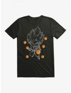 Boxlunch Dragon Ball Super Chibi Goku Saiyan T-Shirt